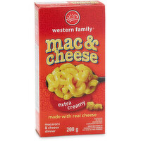 western Family - Mac & Cheese - Extra Creamy, 200 Gram