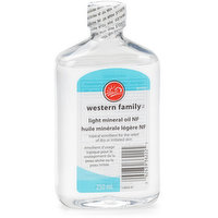 Western Family - Light Mineral Oil nf, 250 Millilitre