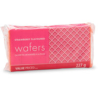 Value Priced - Strawberry Flavoured Ice Wafers, 227 Gram