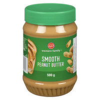 Western Family - Peanut Butter - Smooth, 500 Gram