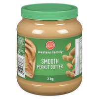 western Family - Peanut Butter - Smooth, 2 Kilogram