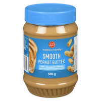 Western Family - Peanut Butter - Smooth, Light, 500 Gram