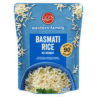 Western Family - Basmati Rice, 250 Gram
