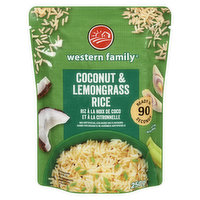 western Family - Coconut & Lemongrass Rice