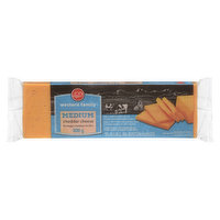 Western Family - Medium Cheddar Cheese Light, Block