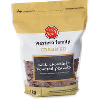 Western Family - Milk Chocolate Covered Peanuts, 1 Kilogram