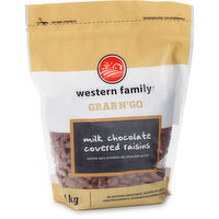 Western Family - Milk Chocolate Covered Raisins