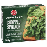 Western Family - Chopped Spinach, 300 Gram