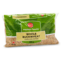 western Family - Whole Buckwheat, 450 Gram