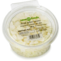 Save-On-Foods - Diced Yellow Onion, 198 Gram