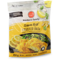 Western Family - Lemon & Herb Crusted Basa, 454 Gram