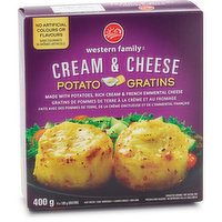 Western Family - Cream & Cheese Potato Gratins, 400 Gram