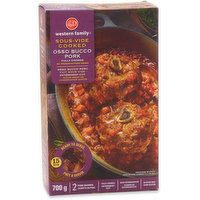 western Family - Sous-Vide Cooked Osso Bucco Pork, 700 Gram