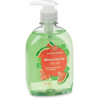 Western Family - Watermelon Hand Soap, 340 Millilitre
