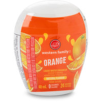 Western Family - Liquid Water Enhancer, Orange