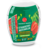 Western Family Western Family - Liquid Water Enhancer, Strawberry Watermelon, 48 Millilitre