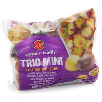 Western Family Western Family - Trio Mini Creamer Potatoes, 680 Gram