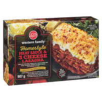 Western Family - Homestyle Meat & 3 Cheese Lasagna