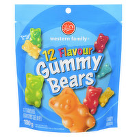 western Family - 12 Flavour Gummy Bears