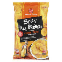 Western Family - Spicy All Dressed Chips, 200 Gram