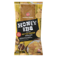 Western Family - Honey BBQ Kettle Potato Chips, 200 Gram