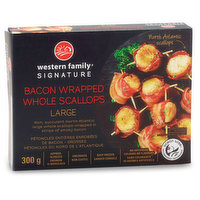 Western Family Western Family - Bacon Wrapped Scallops, 300 Gram