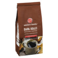 Western Family - Dark Roast Ground Coffee, 300 Gram