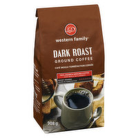 Western Family - Dark Roast Ground Coffee, 908 Gram