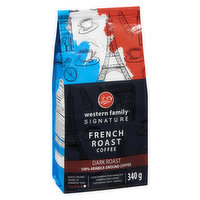 Western Family - Signature French Roast Ground Coffee, Dark Roast, 340 Gram