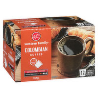 Western Family - Columbian Coffee Pods, 12 Each