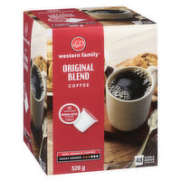 Western Family - Original Blend Coffee K-Cups, 48 Each