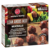 Western Family - Lean Angus Beef Meatballs, 680 Gram