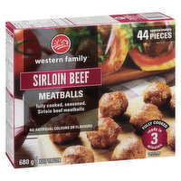 Western Family - Sirloin Beef Meatballs, 680 Gram