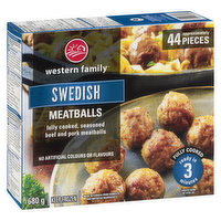 Western Family - Swedish Meatballs, 680 Gram