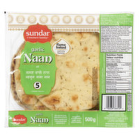 Sundar - Garlic Naan, 500 Gram