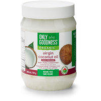 ONLY GOODNESS - Organic Virgin Coconut Oil, 860 Millilitre