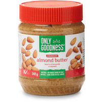 ONLY GOODNESS - Crunchy Almond Butter, 340 Gram