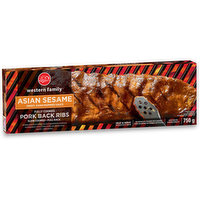 Western Family - Asian Sesame Fully Cooked Pork Ribs