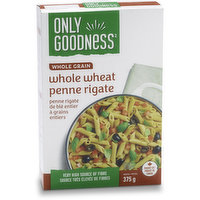 ONLY GOODNESS - Pasta, Whole Grain Whole Wheat Rigate