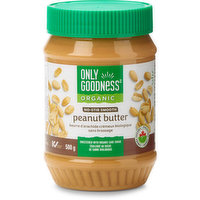 Only goodness - Organic No-Stir Smooth Peanut Butter, 500 Gram