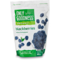 Only Goodness - Organic Blackberries, 600 Gram