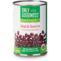 ONLY GOODNESS - Black Beans Organic, 398 Millilitre