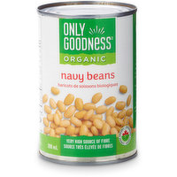 Only goodness - White Navy Beans Organic, 398 Millilitre