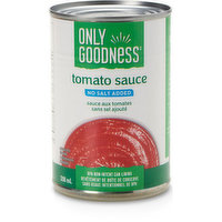 ONLY GOODNESS - Tomato Sauce, No Salt Added, 398 Millilitre