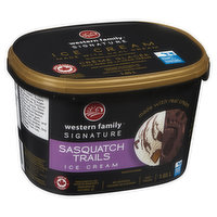 western Family - Signature Sasquatch Trails Ice Cream, 1.65 Litre