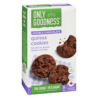 Only Goodness - Double Chocolate Quinoa Cookies, 165 Gram