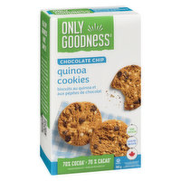 Only Goodness - Cookies, Quinoa Chocolate Chip, 165 Gram