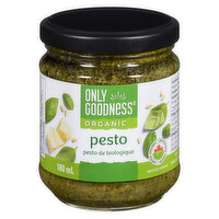 Only Goodness - Pesto Basil, Organic, 180 Millilitre