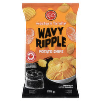 western Family - Wavy Ripple Potato Chips