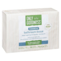 Only Goodness - Bamboo Bathroom Tissue Unbleached, 1 Each